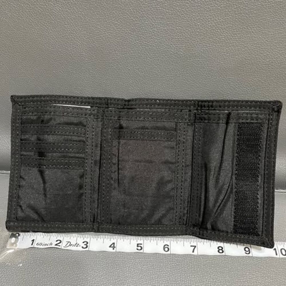 Nike Black Trifold Card & Key Wallet with White Swoosh - Picture 4 of 5